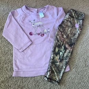 Girls Carhartt outfit